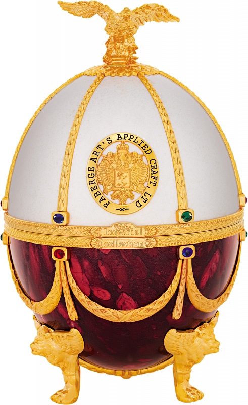 Императорская Коллекция графин-яйцо жемчуг-рубин в подарочной упаковке 0.7 л