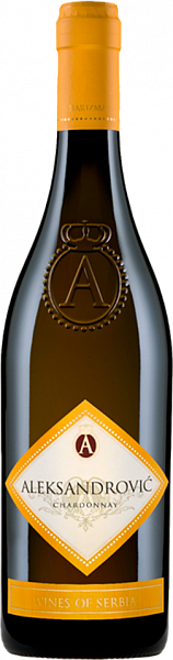 Вино Aleksandrovic Chardonnay, 0.75 л
