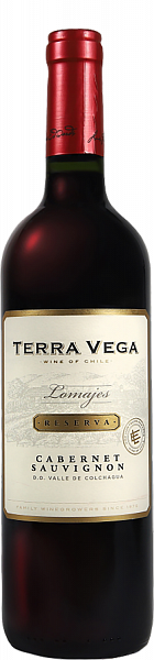 Вино Terra Vega Reserva Cabernet Sauvignon Colchagua Valley DO Luis Felipe Edwards, 0.75 л