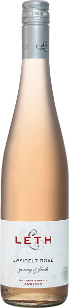 Вино Young & Fresh Zweigelt Rose Niederösterreich Leth, 0.75 л в Перми