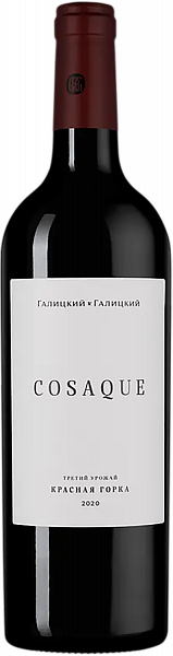 Красное вино Krasnaia Gorka Cosaque Kuban' Galitsky&Galitsky, 0.75 л