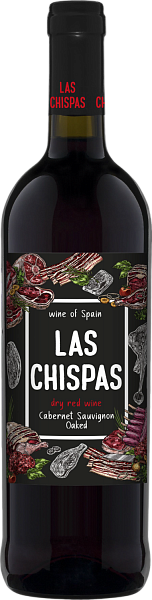 Вино Las Chispas Cabernet Sauvignon Covinas, 0.75 л