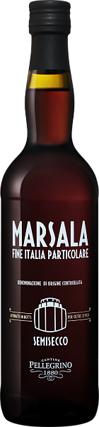 Марсала Marsala Fine  Semisecco Ambra Marsala DOC Carlo Pellegrino, 0.75 л в Саратове