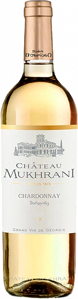 Грузинское вино Chateau Mukhrani Chardonnay, 0.75 л