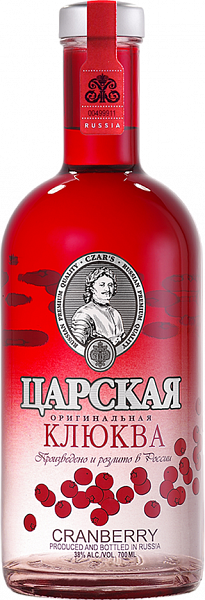 Водка Tsarskaja Original Cranberry, 0.7 л