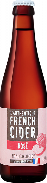 L'Authentique French Cider Rose, 0.33 л