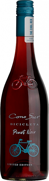 Чилийское вино Bicicleta Pinot Noir Cono Sur, 0.75 л