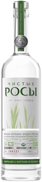 Водка Vodka Chisti Rosi, 1.5 л