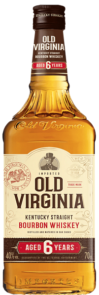 Old Virginia Kentucky Straight Bourbon Whiskey 6 y.o., 0.7 л