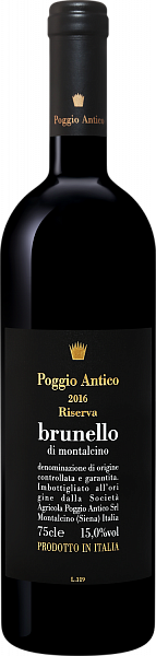 Вино Brunello di Montalcino DOCG Riserva Poggio Antico, 0.75 л