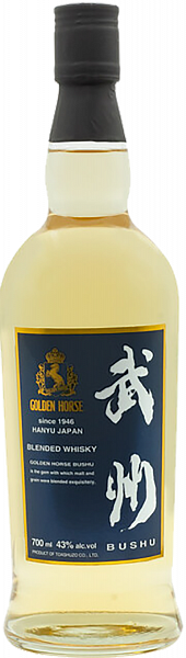 Golden Horse Bushu Blended Whisky, 0.7 л