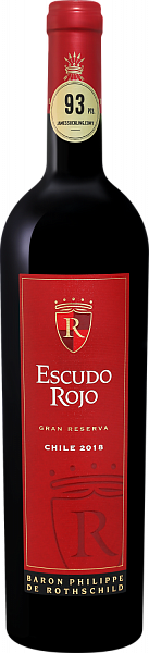Вино Escudo Rojo Gran Reserva Maipo Valley DO Baron Philippe de Rothschild, 0.75 л