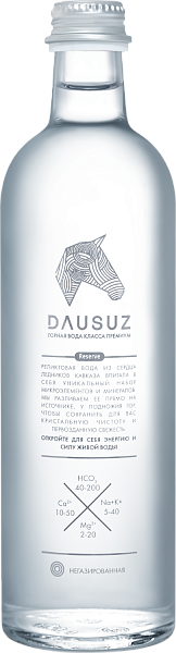 Вода Dausuz Still Water, 0.5 л в Курске