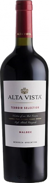 Вино Alta Vista Malbec Terroir Selection, 0.75 л