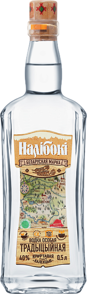 Водка Naliboki Traditional, 0.5 л