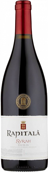 Вино Rapitala Syrah Sicilia DOC, 0.75 л