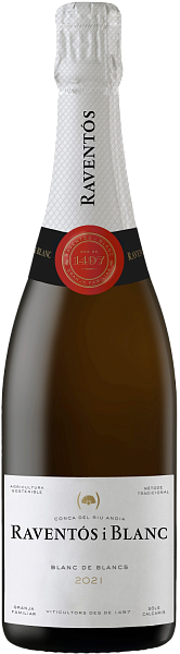 Игристое вино Raventos I Blanc Blanc De Blancs Brut Conca Del Riu Anoia, 0.75 л в Саратове