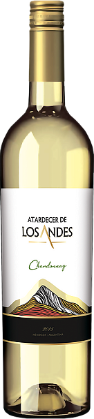 Вино Atardecer de Los Andes Chardonnay, 0.75 л
