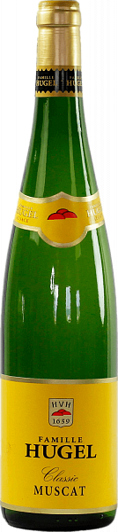 Вино Classic Muscat Alsace AOC Famille Hugel, 0.75 л