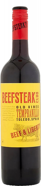 Вино Beefsteak Club Beef & Liberty Tempranillo Mendoza , 0.75 л