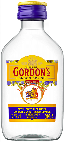 Gordon's London Dry Gin, 0.05 л