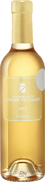 Вино La Chapelle De Lafaurie-Peyraguey Sauternes AOC Chateau Lafaurie-Peyraguey, 0.375 л