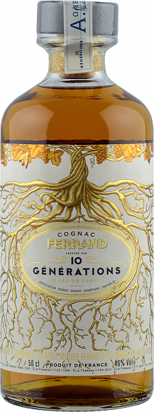 Коньяк Pierre Ferrand 10 Generations Grande Champagne Premier Cru (gift box), 0.5 л