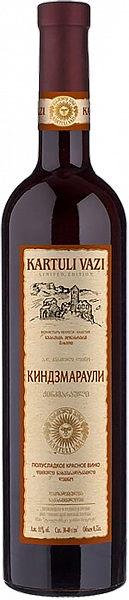 Грузинское вино Kartuli Vazi Kindzmarauli, 0.75 л