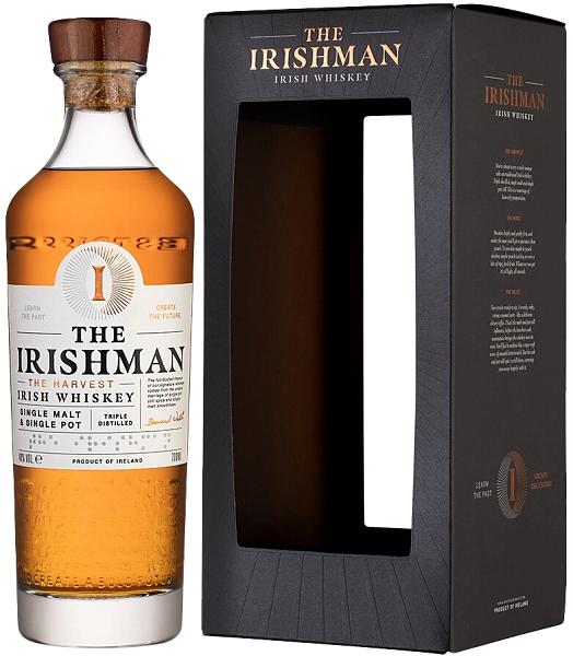 Виски The Irishman The Harvest Blended Irish Whiskey (gift box), 0.7 л