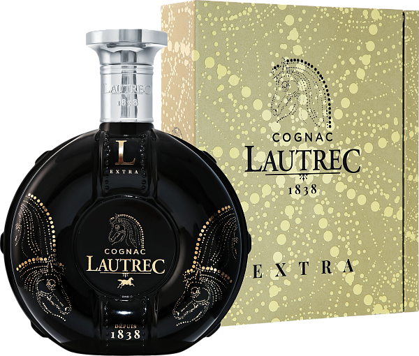 Коньяк Lautrec Cognac EXTRA Grande Champagne (gift box), 0.7 л