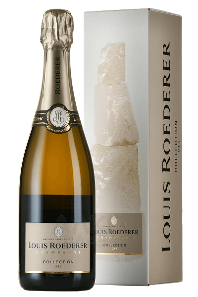 Французское шампанское Brut Premiere Champagne AOC Louis Roederer (gift box), 0.75 л