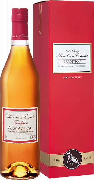 Chevalier d’Espalet Tradition VS Armagnac AOC (gift box), 0.7л