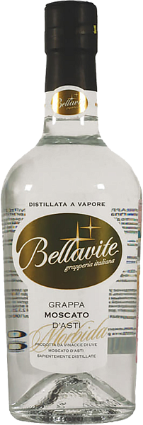 Граппа Bellavite Moscato d'Asti, 0.5 л