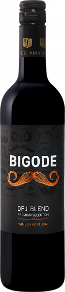 Вино Bigode DFJ Blend Premium Selection Lisboa IGP DFJ Vinhos, 0.75 л