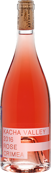 Розовое сухое вино Kacha Valley Rose Crimea Satera, 0.75 л