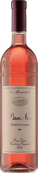 Pinot Nero Rosato Provincia di Pavia IGT Ca'Montebello, 0.75 л