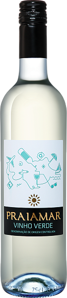 Вино Praiamar Branco Vinho Verde DOC Casa da Fonte Pequena, 0.75 л в Тюмени