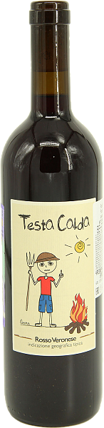 Вино Testa Calda Rosso Veronese IGT Terre di Pietra, 0.75 л
