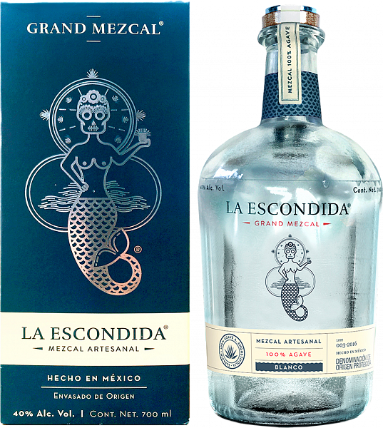 Мескаль La Escondida Grand Mezcal (gift box), 0.7 л