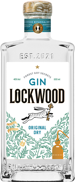 Джин Gin Lockwood Original Dry, 0.5 л