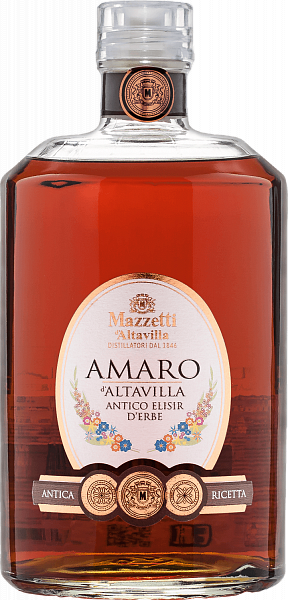 Amaro d’Altavilla Antico Elisir d’Erbe Mazzetti d’Altavilla, 0.7л