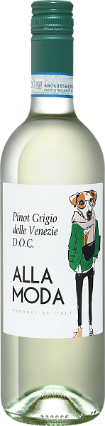 Alla Moda Pinot Grigio delle Venezie DOC San Matteo, 0.75 л