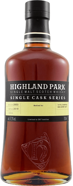 Виски Highland Park Single Cask Series The Russian Viking 13 y.o. single malt scotch whisky , 0.7 л