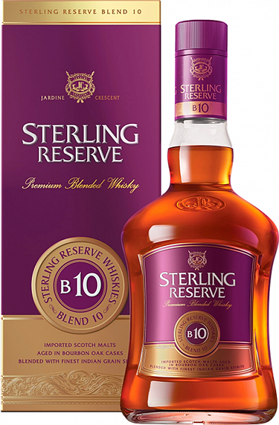 Виски Sterling Reserve B10 Premium Blended Whisky (gift box), 0.75 л