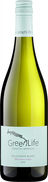 Вино GreenLife Sauvignon Blanc Western Cape WO, 0.75 л
