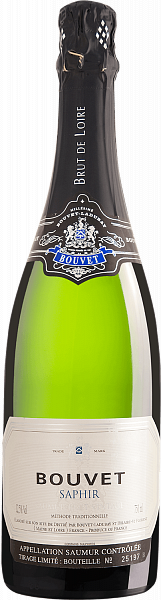 Игристое вино Bouvet Saphir Brut Saumur AOC Bouvet-Ladubay , 0.75 л