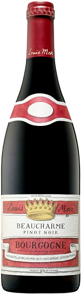 Beaucharme Pinot Noir Bourgogne AOC Louis Max, 0.75 л
