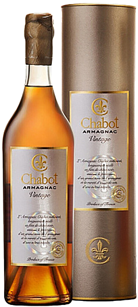 Арманьяк Chabot 2002 (gift box), 0.7 л