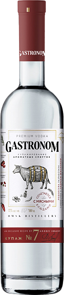 Водка Gastronom Blend №7 for Meat Dishes, 0.5 л