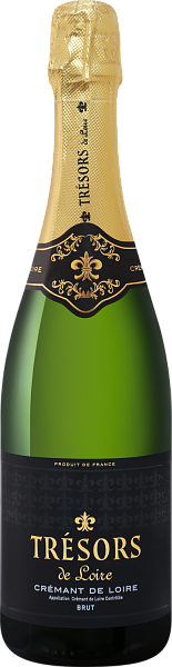 Игристое вино Tresors De Loire Cremant De Loire AOC Brut Joseph Verdier, 0.75 л в Нижнем Новгороде